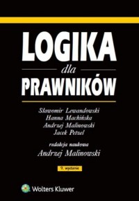 okładka książki - Logika dla prawników