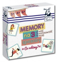 Memory na 3 sposoby. Co robimy? - zdjęcie zabawki, gry