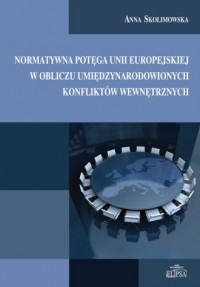 Normatywna potęga Unii Europejskiej - okładka książki