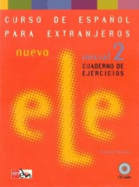Nuevo Ele Inicial 2. Ćwiczenia - okładka podręcznika