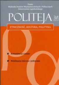 Politeja nr 31(1)/2014 - okładka książki