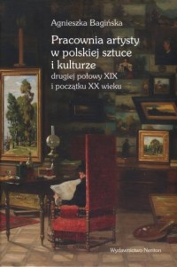 Pracownia artysty w polskiej sztuce - okładka książki