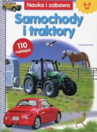 Samochody i traktory. Nauka i zabawa - okładka książki