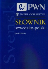 Słownik szwedzko-polski - okładka podręcznika