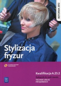 Stylizacja fryzur A.23.2. Szkoła - okładka podręcznika