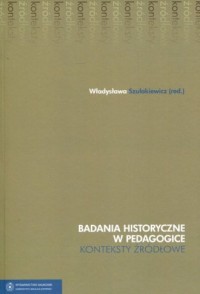 Badania historyczne w pedagogice. - okładka książki