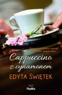 Cappuccino z cynamonem - okładka książki