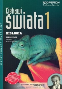 Ciekawi świata Biologia 1 Podręcznik - okładka podręcznika