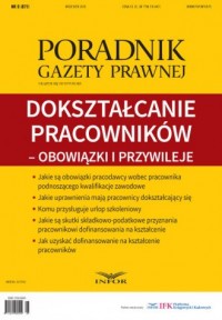 Poradnik Gazety Prawnej. Dokształcanie - okładka książki