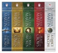 Game of Thrones. Tom 1-5. PAKIET - okładka książki