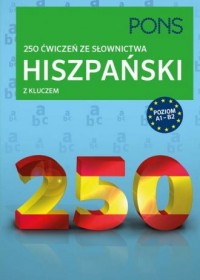 Hiszpański 250 ćwiczeń ze słownictwa - okładka podręcznika