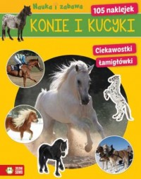 Konie i kucyki. Nauka i zabawa - okładka książki