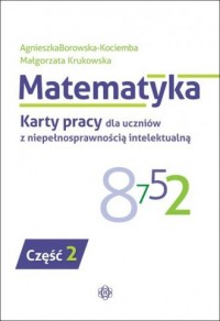 Matematyka. Karty pracy dla uczniów - okładka podręcznika