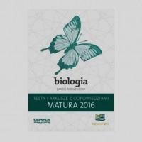 Matura 2016. Biologia. Testy i - okładka podręcznika