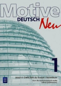 Motive Deutsch Neu 1. Zeszyt ćwiczeń. - okładka podręcznika