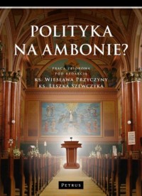 Polityka na ambonie - okładka książki