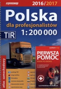 Polska Atlas samochodowy dla profesjonalistów - okładka książki