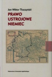 Prawo ustrojowe Niemiec - okładka książki