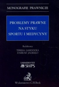 Problemy prawne na styku sportu - okładka książki