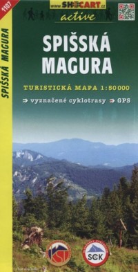 Spisska Magura Mapa turystyczna - okładka książki