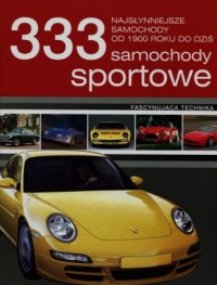 333 samochody sportowe. Najsłynniejsze - okładka książki
