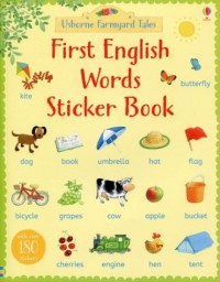 First English Words Sticker Book - okładka podręcznika