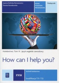 How can I help you. Hotelarstwo. - okładka podręcznika