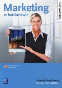 Marketing w hotelarstwie. Szkoła - okładka podręcznika