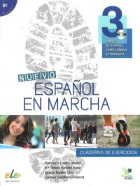 Nuevo Espanol en marcha 3. Ćwiczenia - okładka podręcznika