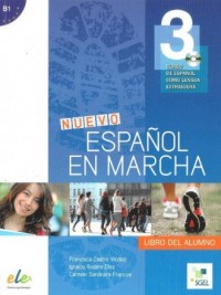 Nuevo Espanol en marcha 3. Podręcznik - okładka podręcznika
