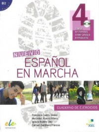 Nuevo Espanol en marcha 4. Ćwiczenia - okładka podręcznika