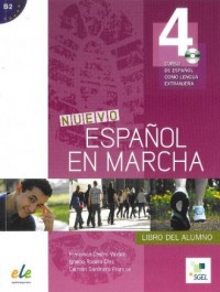 Nuevo Espanol en marcha 4. Podręcznik - okładka podręcznika