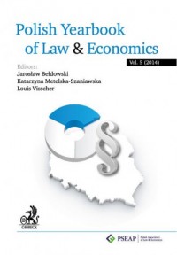 Polish Yearbook of Law&Economics - okładka książki