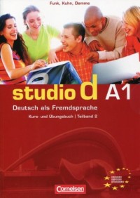 studio d A1. Kurs und Ubungsbuch - okładka podręcznika