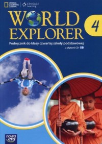 World Explorer 4. Szkoła podstawowa. - okładka podręcznika