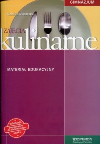 Zajęcia kulinarne Materiał edukacyjny. - okładka podręcznika