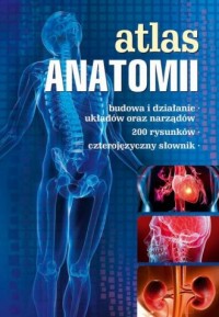 Atlas anatomii - okładka książki