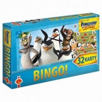 Bingo. Pingwiny z Madagaskaru - zdjęcie zabawki, gry