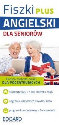 Fiszki PLUS. Angielski dla seniorów - okładka podręcznika