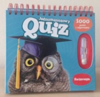 Jednominutowy Quiz. 1000 pytań - okładka książki
