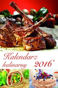 Kalendarz 2016. Kulinarny (pionowy) - okładka książki