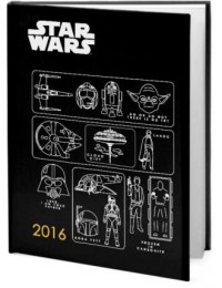 Kalendarz 2016. Star Wars (książkowy) - okładka książki