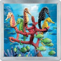Koniki morskie (puzzle 3D 64-elem.) - zdjęcie zabawki, gry