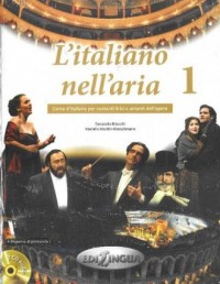 Litaliano nellaria 1. Podręcznik - okładka podręcznika