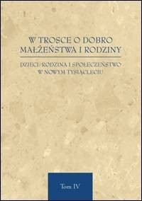 W trosce o dobro małżeństwa i rodziny. - okładka książki