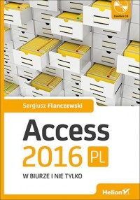 Access 2016 PL w biurze i nie tylko - okładka książki