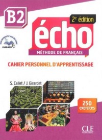 Echo B2. Zeszyt ćwiczeń (+ CD) - okładka podręcznika