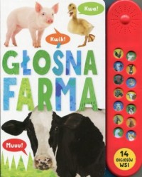 Głośna farma - okładka książki