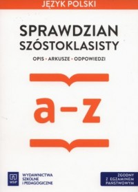 Język polski. Sprawdzian szóstoklasisty - okładka podręcznika