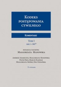 Kodeks postępowania cywilnego. - okładka książki